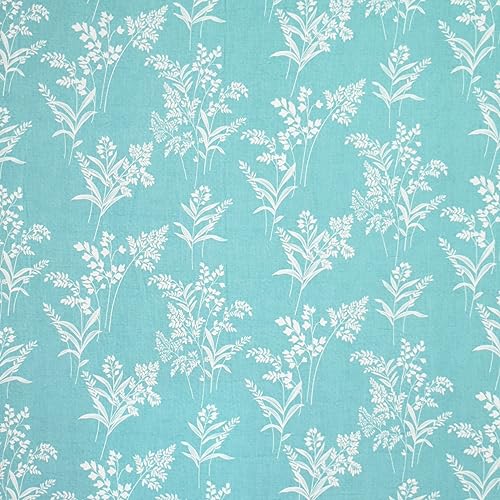 VOMZER 300 TC Elastic Fitted Bedsheets Single Bed with 1 Pillow Cover | Single Bed with All Around Elastic, Size 36 x 72 x 10 Inches (Aqua Lily) - Image 3