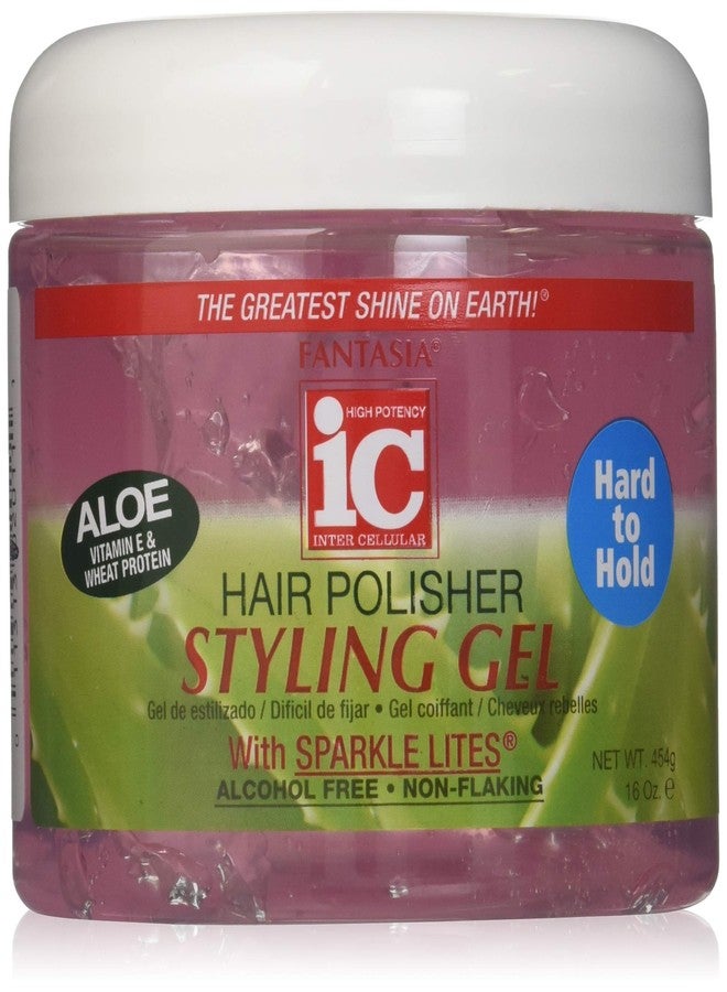 Fantasia Polisher Gel with Sparkles 16 oz. (Hard to Hold) (Pack of 8) - Image 1