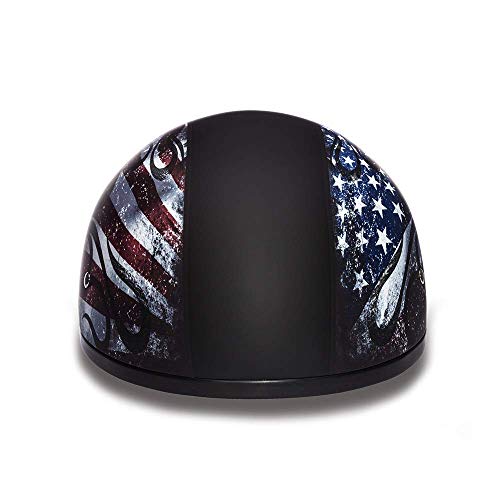 Daytona HELMETS Motorcycle Half Helmet Skull Cap- USA 100% DOT Approved - Image 5