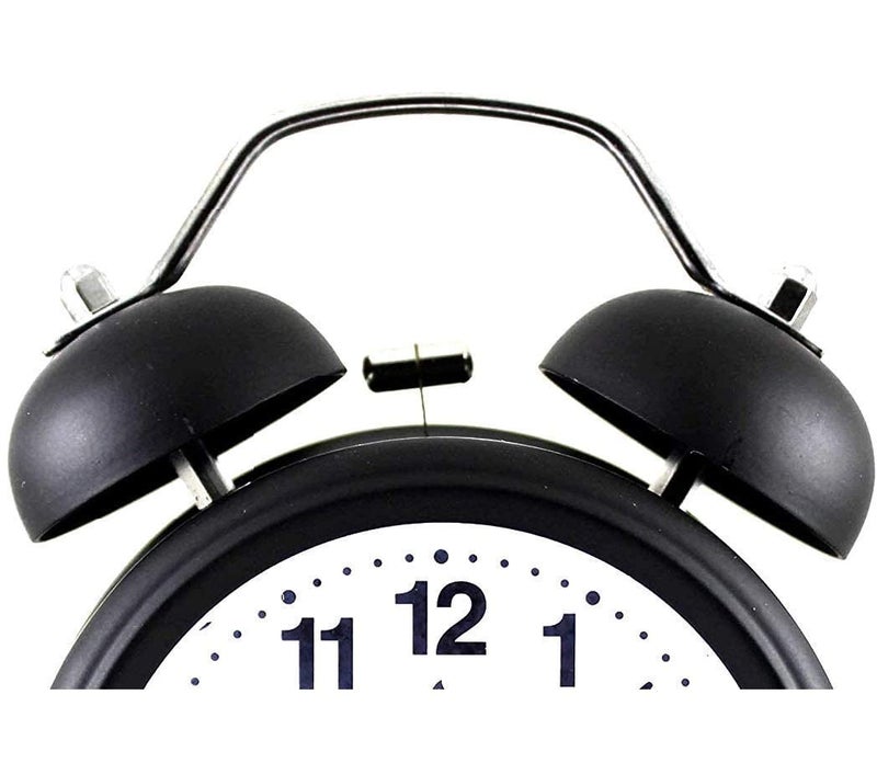 Diazola Twin Bell Edition Vintage Look Table Alarm Clock with Night Led Display Table Alarm Clock for BedroomAlarm Clock for Students Alarm Clock for Heavy SleepersMulticolourRBC01 - Image 3