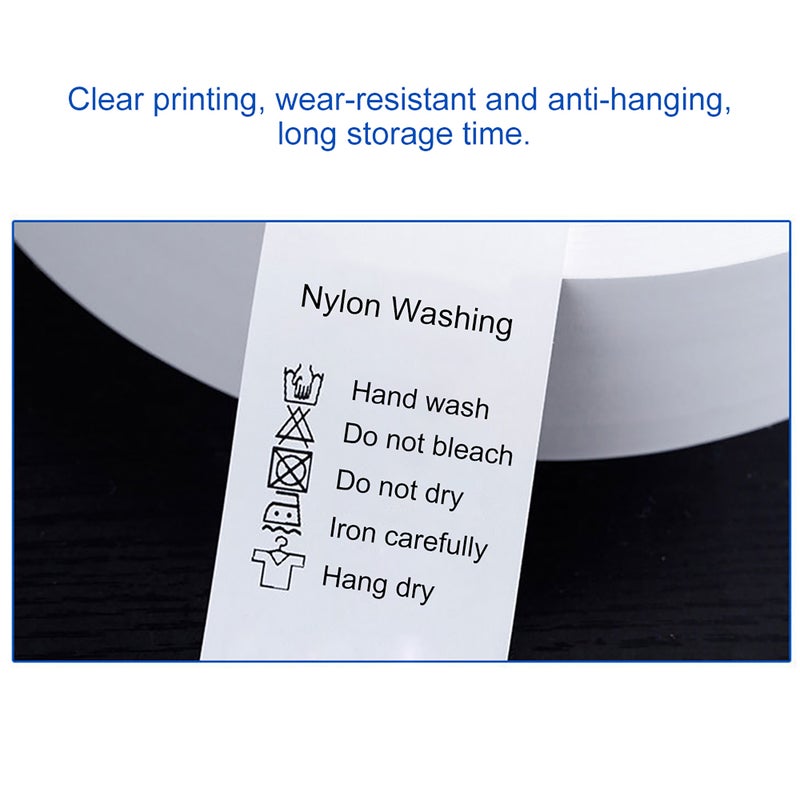 1 Roll Thermal Transfer Wax Ribbon Width 40-110mm * 300m Barcode Printing Ribbon for Printer - Image 3