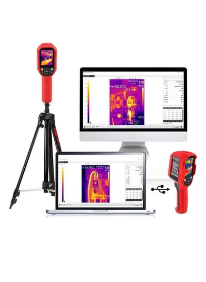 UNI-T UTi260B Thermal Camera Imager 49152Pixels 256x192 IR Resolution Handheld Infrared Camera Thermal Imaging IP65 2 Meter Drop Rechargeable - Image 3