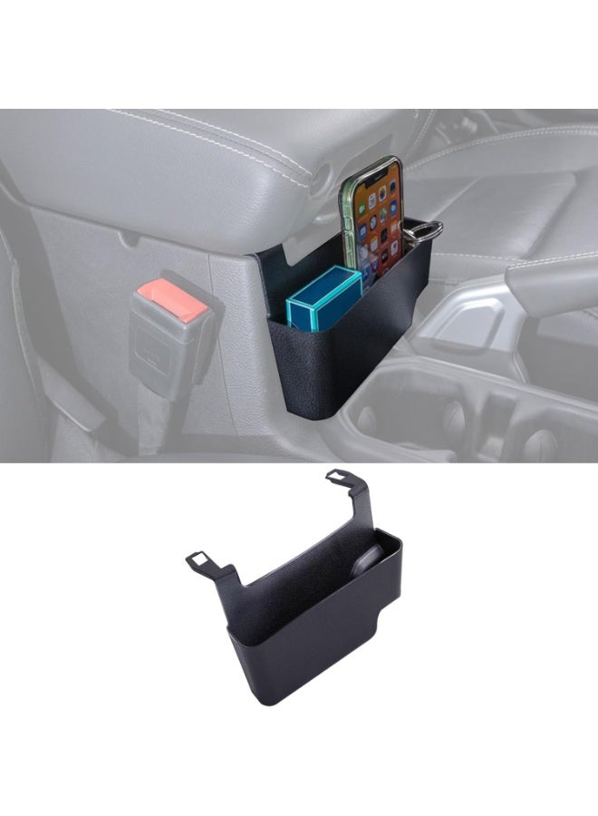 Center Console Hanging Box Compatible with JEEP Wrangler JL/JLU 2018-2023 2024 2025 and JEEP Gladiator JT Truck 2020-2024 2025 Organizer Tray Armrest Storage Accessories (Not for JK/JKU) - Image 1