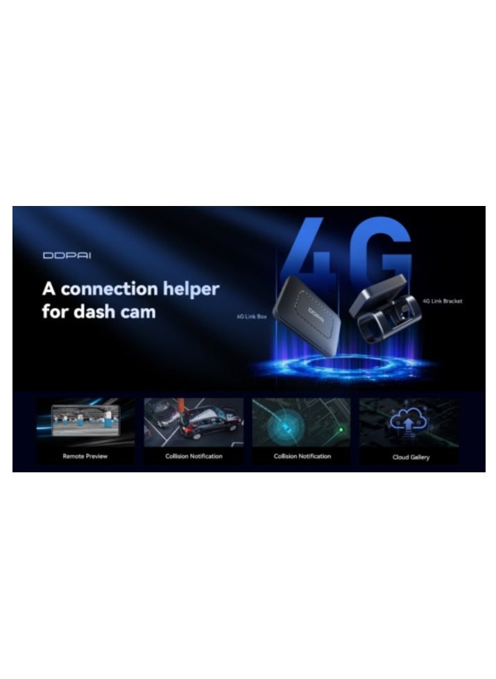 ddpai - DDPAI X5 Pro 4G Connection 4K UHD Dual Channel Recorder, WiFi,GPS,ADAS Technology Car Dash Cam - Image 1