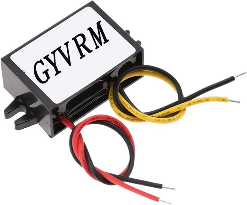 24V to 19V 5A 10A 20A 30A 40A Step Down Converter 24 Volt Reducer 19 Volt Voltage Regulator Laptop Power Supply for Car(1A No1 ABS Plastic) - Image 1