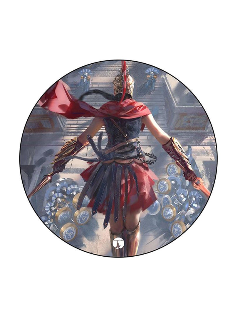 Video Game Assassin'S Creed Printed Mouse Pad Multicolour