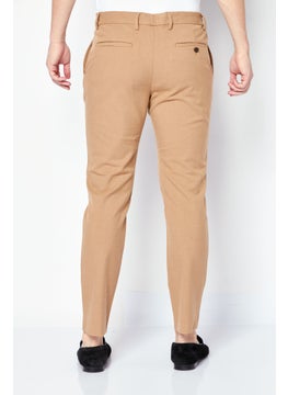 Men Slim Fit Solid Chino Pants, Light Brown - pzsku/ZECFB5B6E9758F987C4D0Z/45/_/1724350945/30ba3866-9b26-40a6-990e-230add12b257