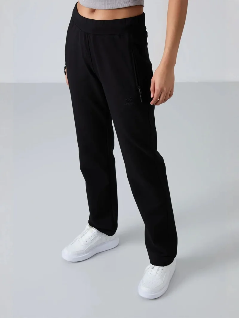 تومي لايف TOMMY Women's Straight-leg Fleece Sweatpants