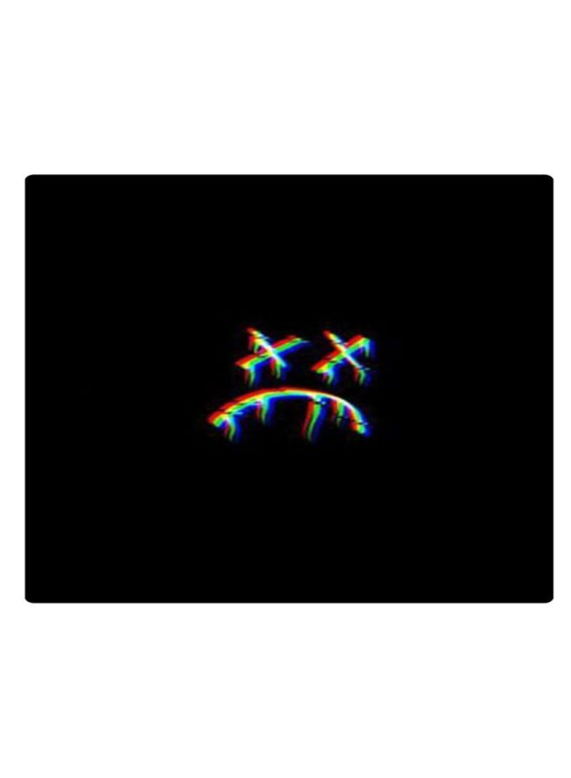 RKN Printed Anti-Slip Gaming Mouse Pad Black/White/Red