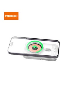 Recci 10000mAh Magnetic Wireless Power Bank With Stand Type-C PD20W Fast Charging External Spare Battery For iPhone  - Image 2