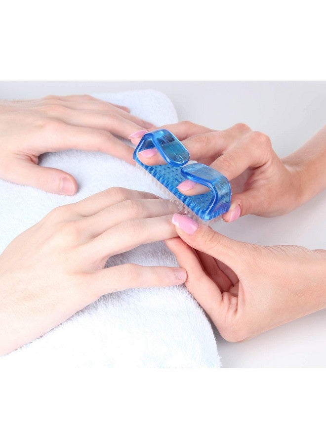 Qeedy 6 Pack Handle Grip Nail Cleaning Brush, Qeedy Fingernail Brush Cleaner Scrub Brush Kit for Toes Shower and Women & Men & Kids (Color A) - Image 5