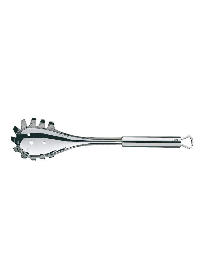 NIBEMINENT Profi Plus Pasta Serving Spoon Silver 32cm - Image 2