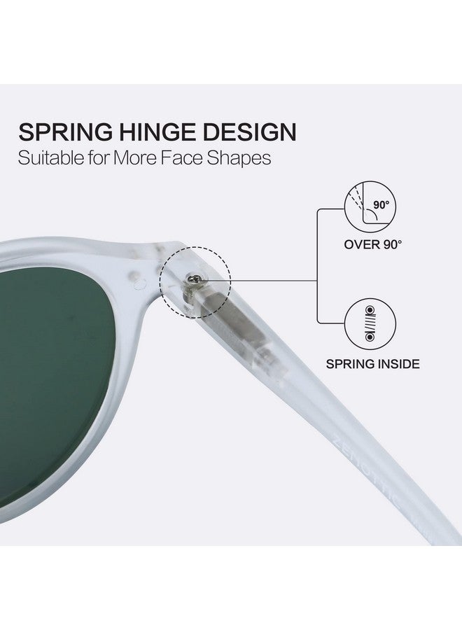 ZENOTTIC Polarized Round Sunglasses, Stylish Sunglasses For Men And Women Retro Classic, Multi-Style Selection - Image 4