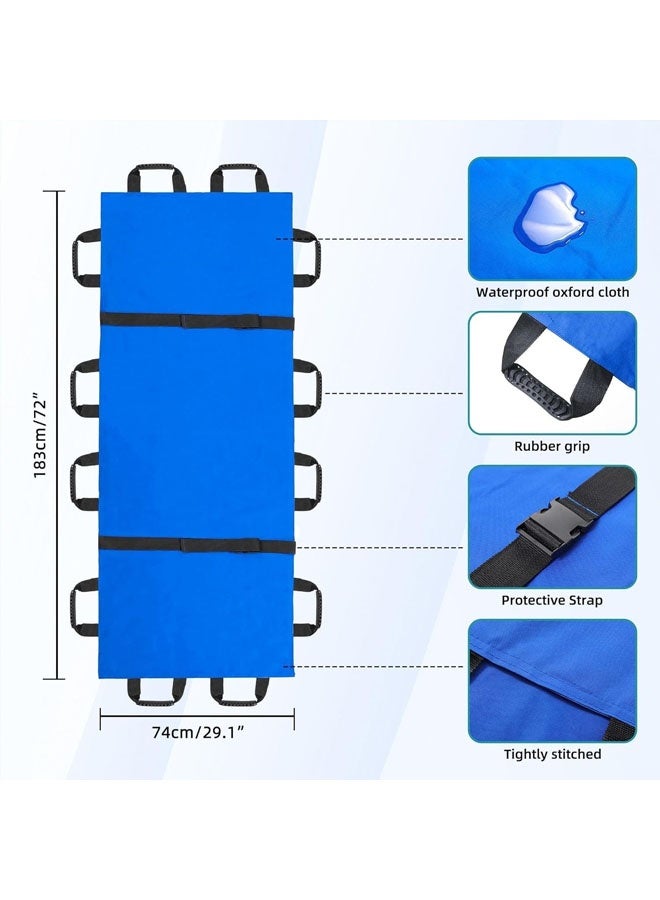 L&E Positioning Bed Pad with Reinforced Handles, Slide Sheets for Moving & Lifting Patients, Lengthen Move Free Transfer Blanket, for Caregiver, Family Aid, Bedridden, Elderly, 70×180CM - Image 3