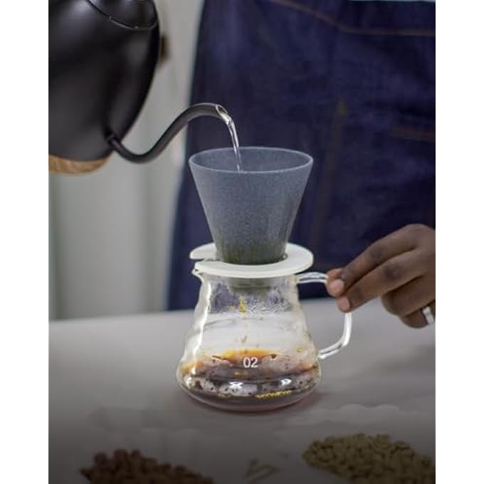 ريحني فلتر قهوة سيراميك سيرابوتا V60 بنكهة غنية نقية - Image 3