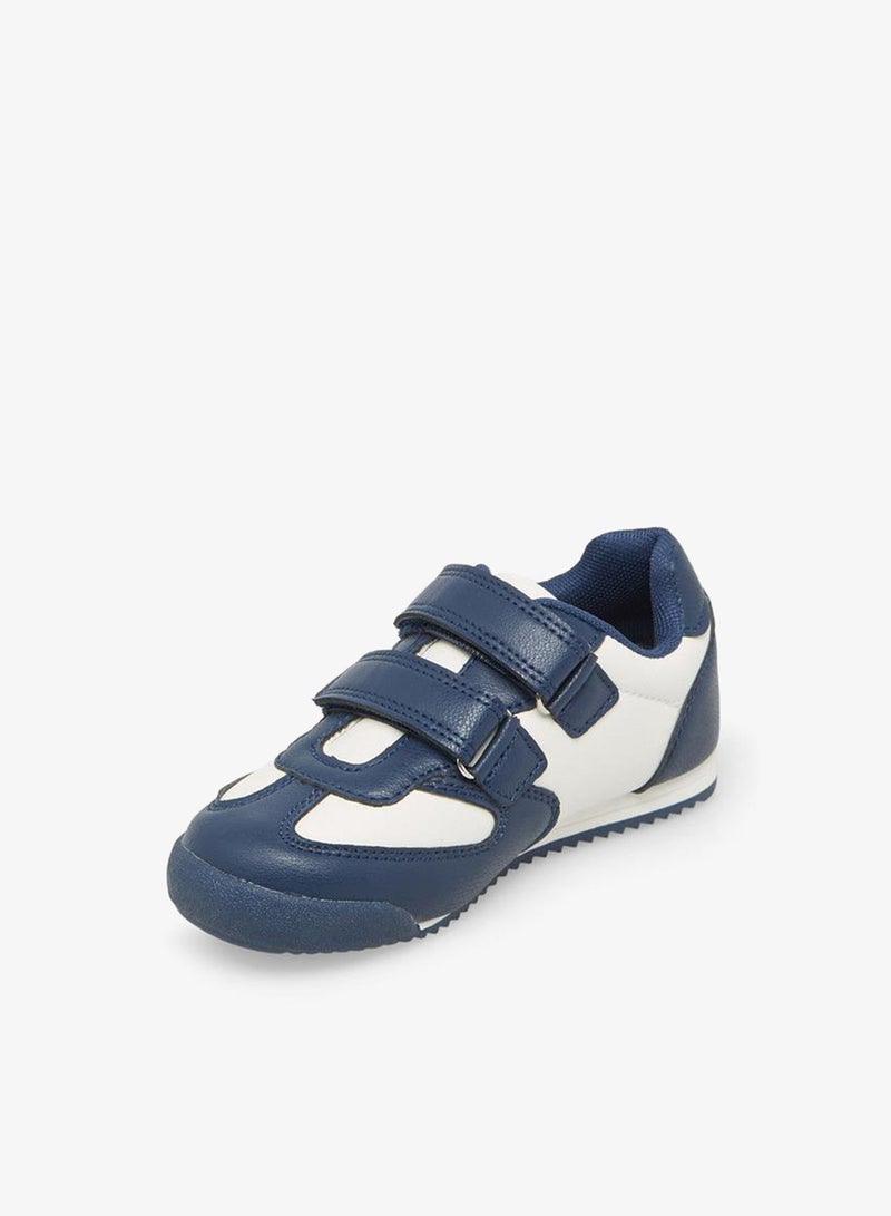 Dash Boys Hook & Loop Ankle School Sneakers - Image 4