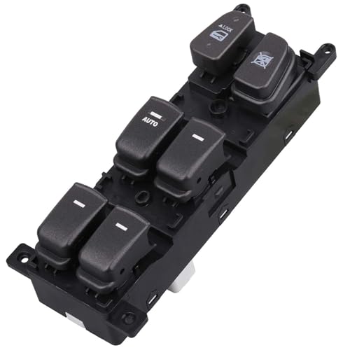 AiYiGu Power Main Window Switch Master Control Compatible with 2009 2010 Hyundai Sonata Door Lock Button Controller Front Left Driver Side Replacement OEM 935703K600 935703K600 64151097L