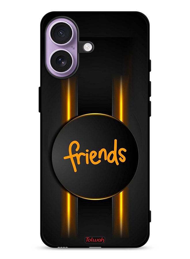 Tolwak Apple iPhone 17 Protective Case Cover Friends - Image 1
