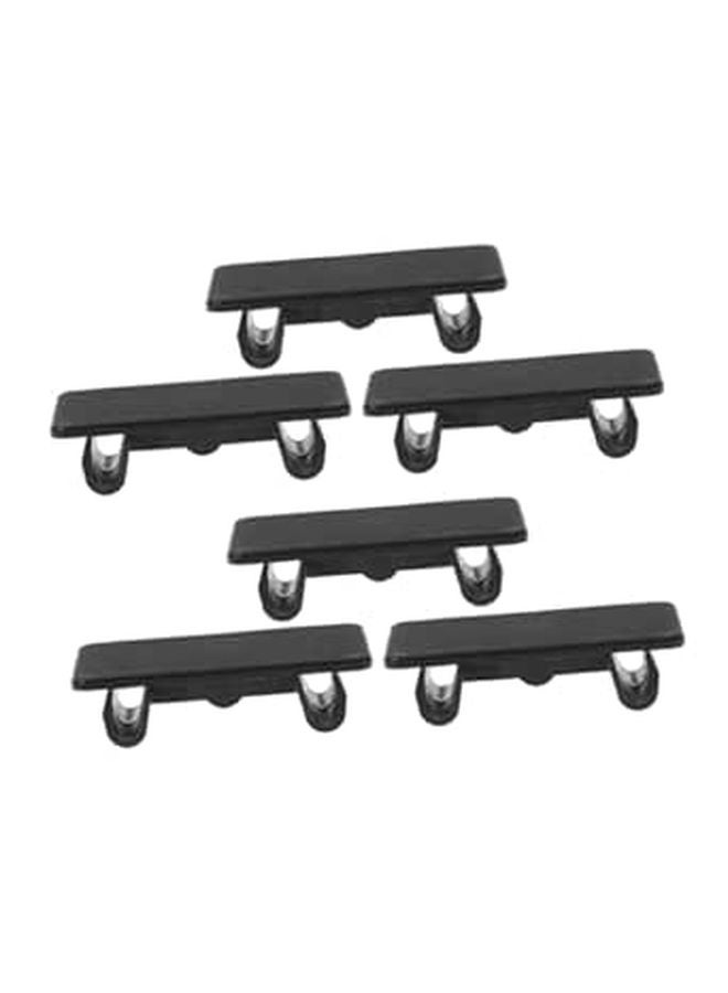 6Pcs ABS Rocker Switch Panel Blank Cover Filler for Boat and Car Protection - Image 1