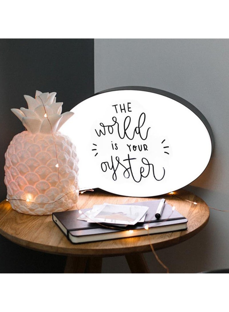 Wownect Message LED Lightbox with Combination Letters, Numbers & USB Cable DIY Light Box [Create Personalized Messages] [Good Night Lamp] Wall Decoration For Party (Bubble Light Box) - Image 5