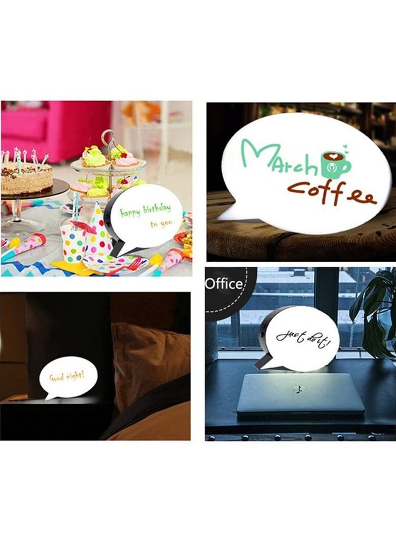 Wownect Message LED Lightbox with Combination Letters, Numbers & USB Cable DIY Light Box [Create Personalized Messages] [Good Night Lamp] Wall Decoration For Party (Bubble Light Box) - Image 4