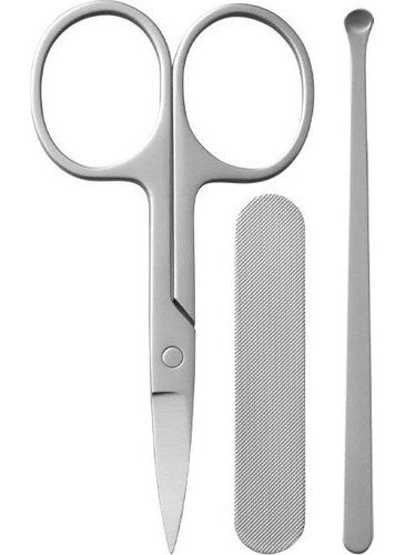 Bizimevde Professional Stainless Steel Nail Clipper Set of 5  - Image 3