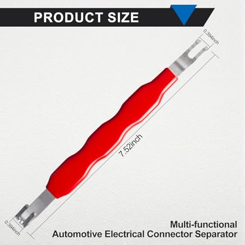 WAMEIJU 2 Pcs Automotive Electrical Terminal Connector Separator Removal Tool, Plug Connector Disconnect Tool, Universal Electrical Tools for Cars - Image 2