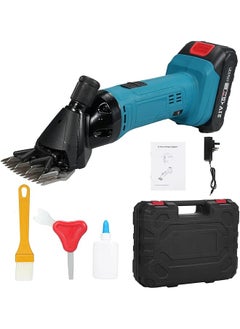 erorex Electric Sheep Shears 500W 2400Rpm Professional Shearing Clipper 21V With 6 Speed For Shaving Fur Wool In Sheep Cattle And Other Farm Livestock With Lithium Batteries  - Image 1