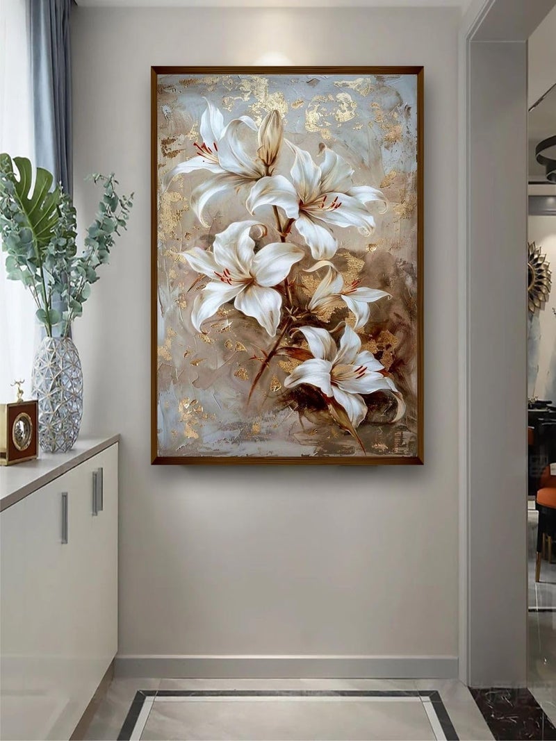 Artsense 3d look canvas painting for wall decoration best for living room bedroom office 20x30 inches 50x75 cm