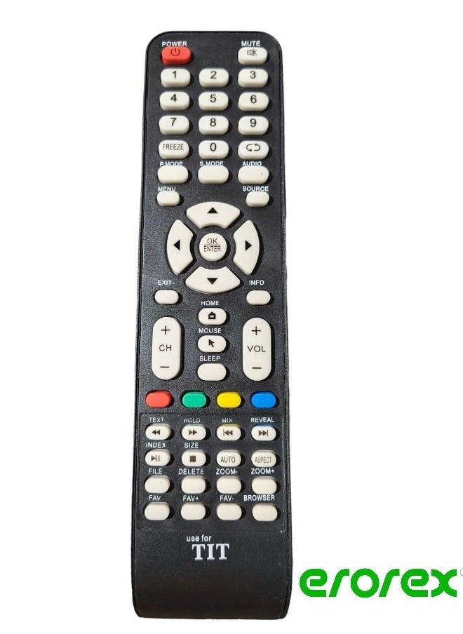 erorex Universal Remote for TCL LCD LED TV With smart TV button  - Image 1