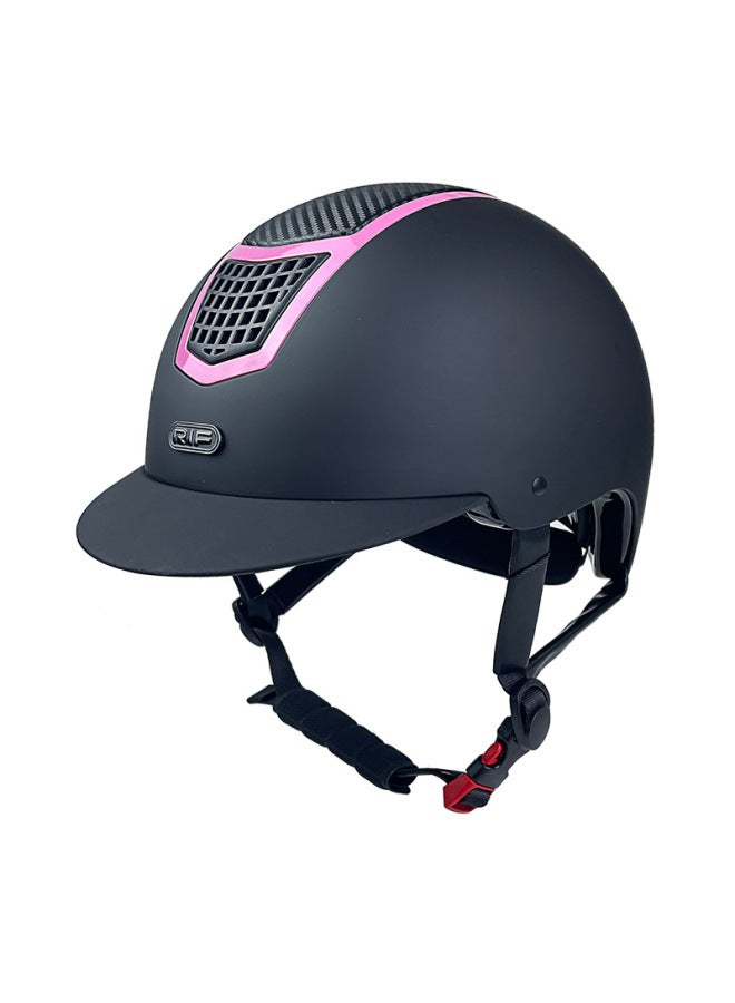 Girly Pink Equestrian Helmet Children's Horse Riding Helmet Women's Men's Rif Horse Riding Obstacle Sports Helmet Equestrian Equipment Riding Helmet