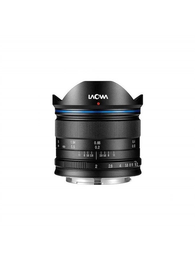 LAOWA عدسة لاوا VE7520MFTSTBLK بزاوية 7.5 مم لكاميرات مايكرو 4/3 (16.9 ميجابكسل، HD 720 P)، سوداء - Image 2