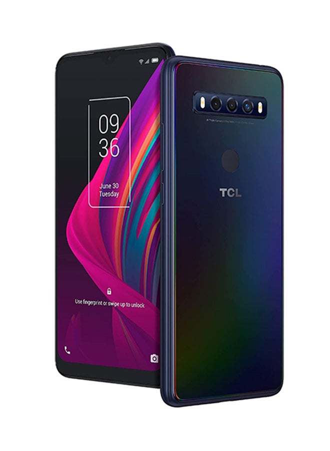 تي سي إل هاتف 10 SE T766H ثنائي الشريحة بلون بولار نايت بذاكرة رام 4 جيجابايت وذاكرة داخلية 128 جيجابايت يدعم تقنية 4G LTE - Image 2