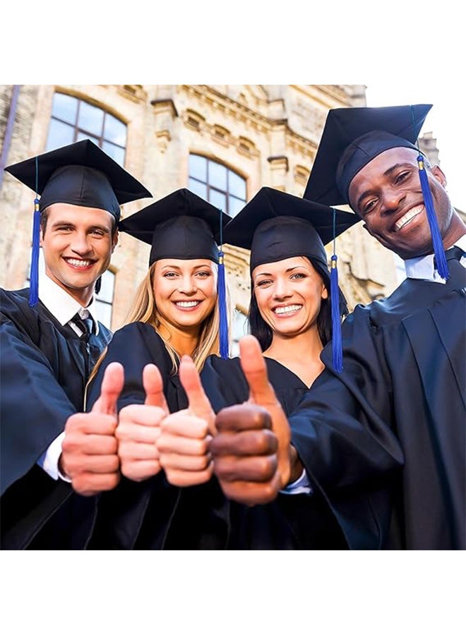 Graduation Cap with Tassel for High School and College Plastics Grad Graduation Cap Adjustable Unisex Adult Graduation Cap Topper Plastics Board Graduation Ceremony Hat Graduation Party Ceremony - Image 5