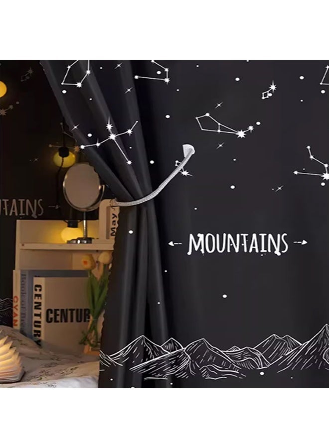 OHTEX HOME 1 PIECE Single Bed Curtain 100% Blackout | Dorm Bunk Bed Canopy for Students | Breathable Dustproof Shading Net - Image 5