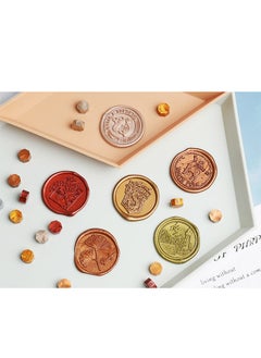 Generic Octagon Multicolor Wax Seal Beads, Vintage Sealing Wax Beads for Envelopes Vintage Stamps Wedding Invitations Gifts, Non Toxic Melt Wax Block  - Image 4