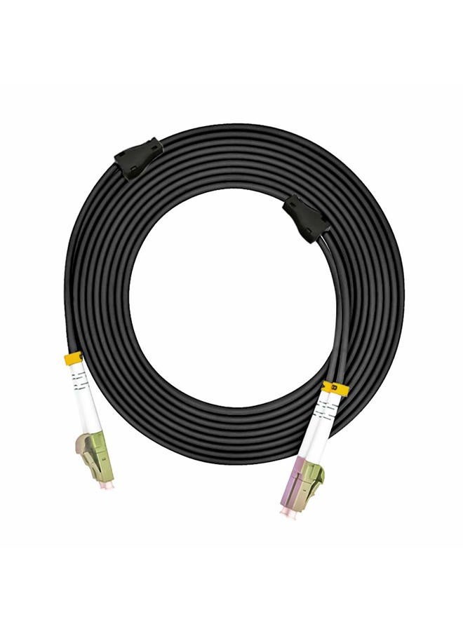 Jeirdus 150M LC to LC 10G OM3 Outdoor Armored Duplex 50/125 Fiber Optic Cable Jumper Optical Patch Cord Multimode 150Meters 492ft LC-LC - Image 4