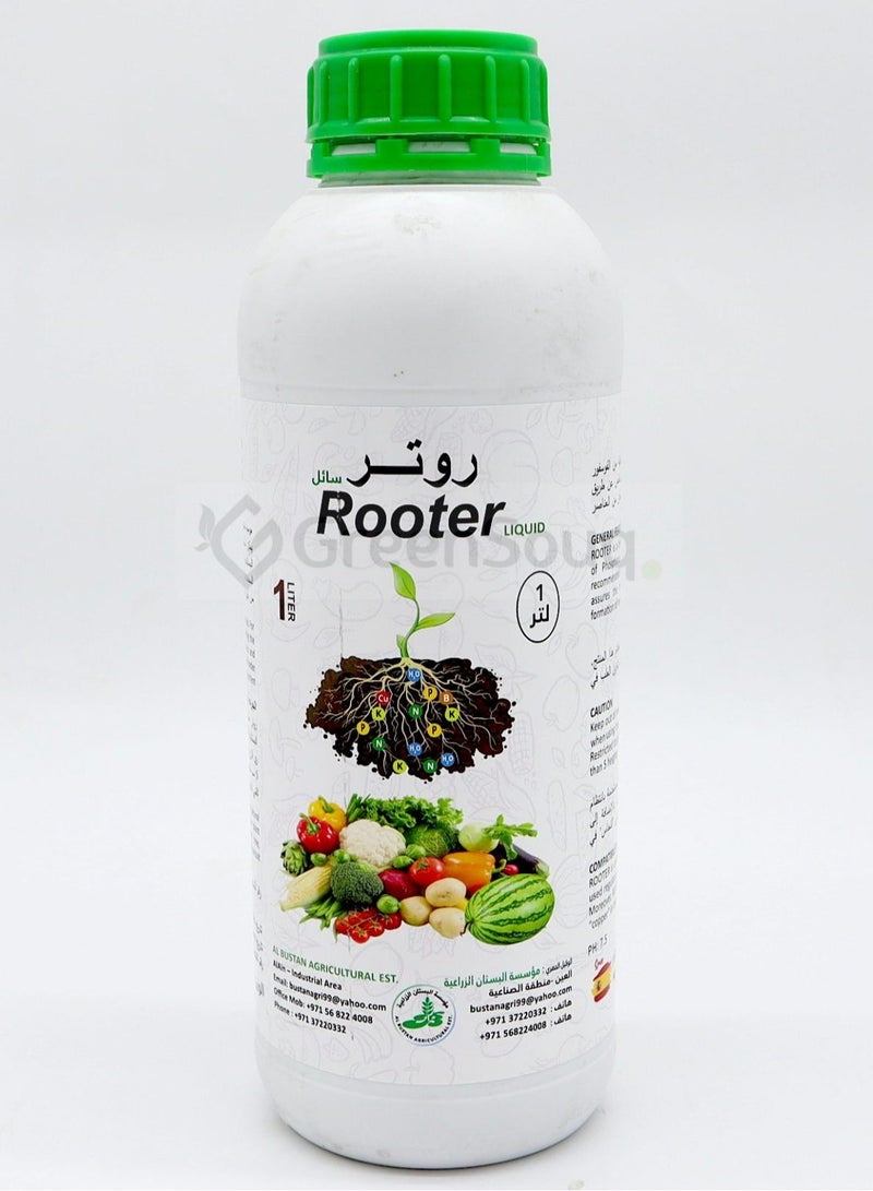 Rooter Liquid Organic Fertilizer 1Ltr Essential For Fruits, Flower, Plants & Vegetables - Image 1