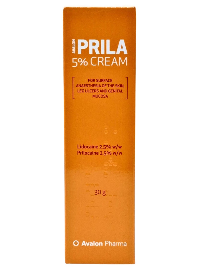 Avalon Pharma Prila 5% Cream 30Grams