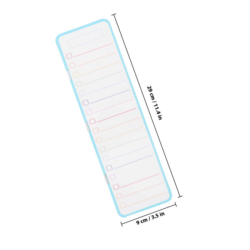 Magnetic Dry Erase Board Magnetic Do List For Fridge Magnetic Notepads Magnetic Whiteboard For Grocery Kitchen Refrigerator - Image 2