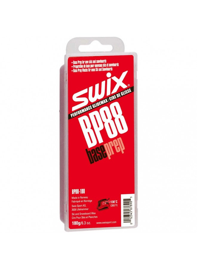 Swix BP88 Base Prep Ski and Snowboard Wax, 180g