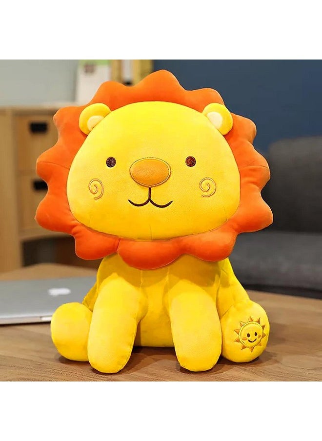 CLICK4DEAL - CLICK4DEAL Soft Toys Lion Animal Soft Toy for Boys/Girl (35cm) - Image 1