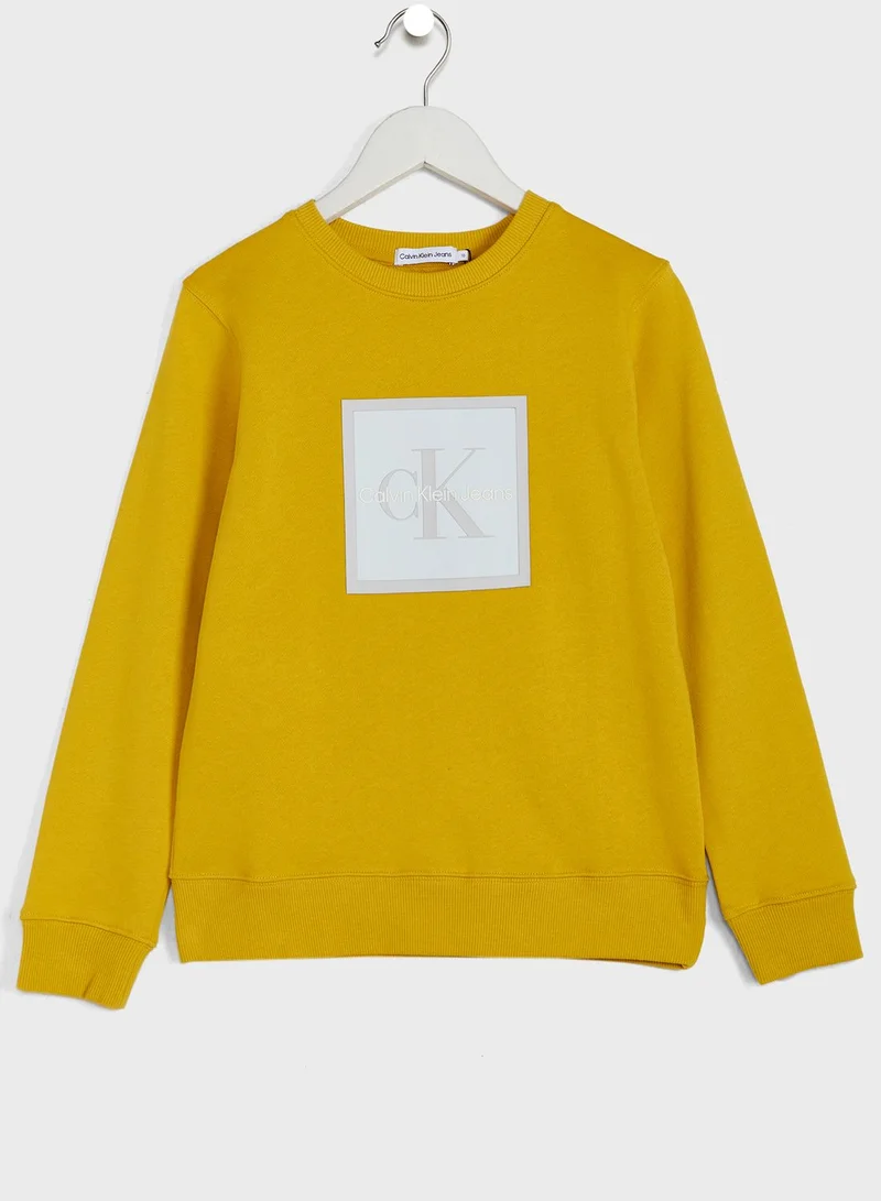 Calvin Klein Jeans Youth Logo Sweatshirt