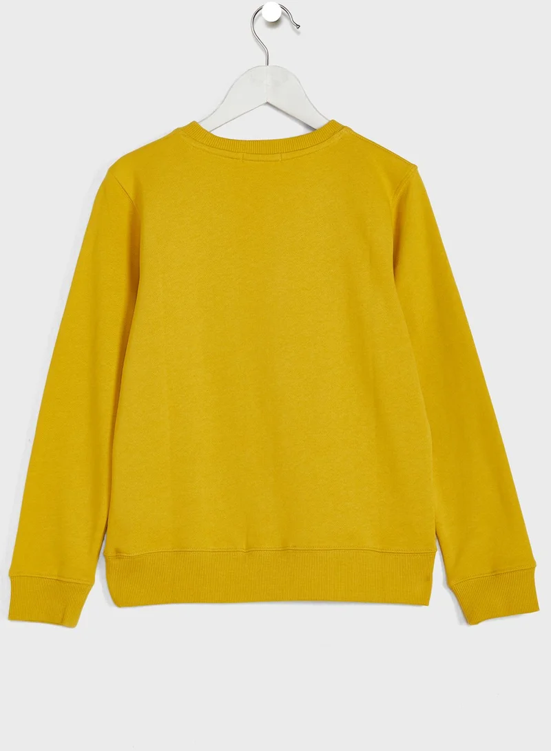 Calvin Klein Jeans Youth Logo Sweatshirt