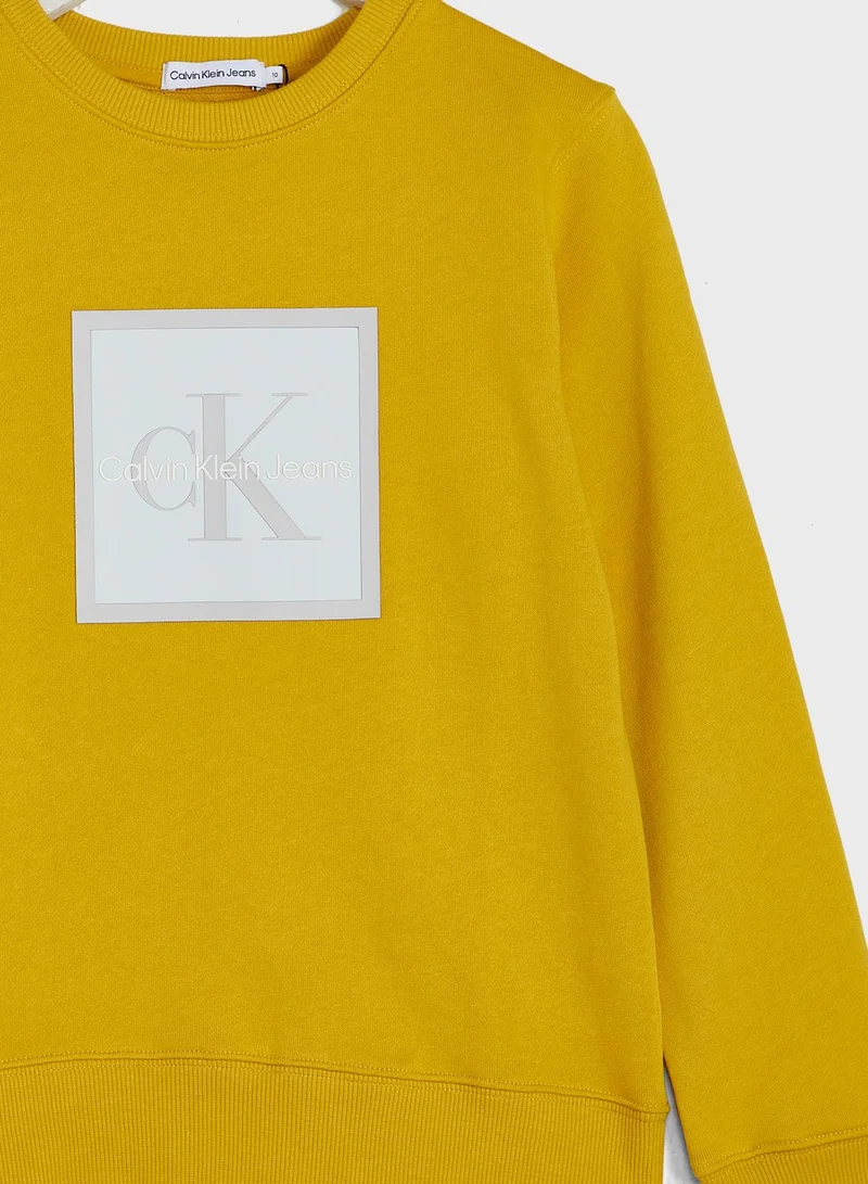 Calvin Klein Jeans Youth Logo Sweatshirt