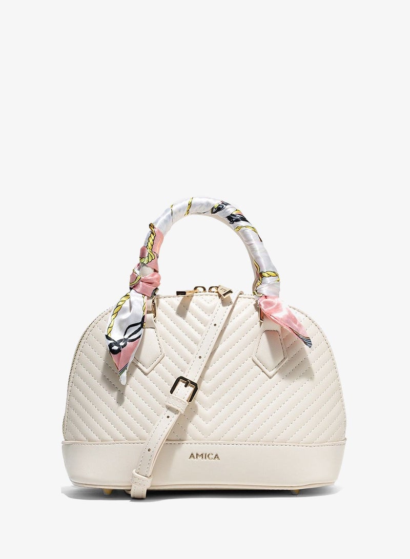 AMICA Junes Crossbody Bag - Ivory - Image 1