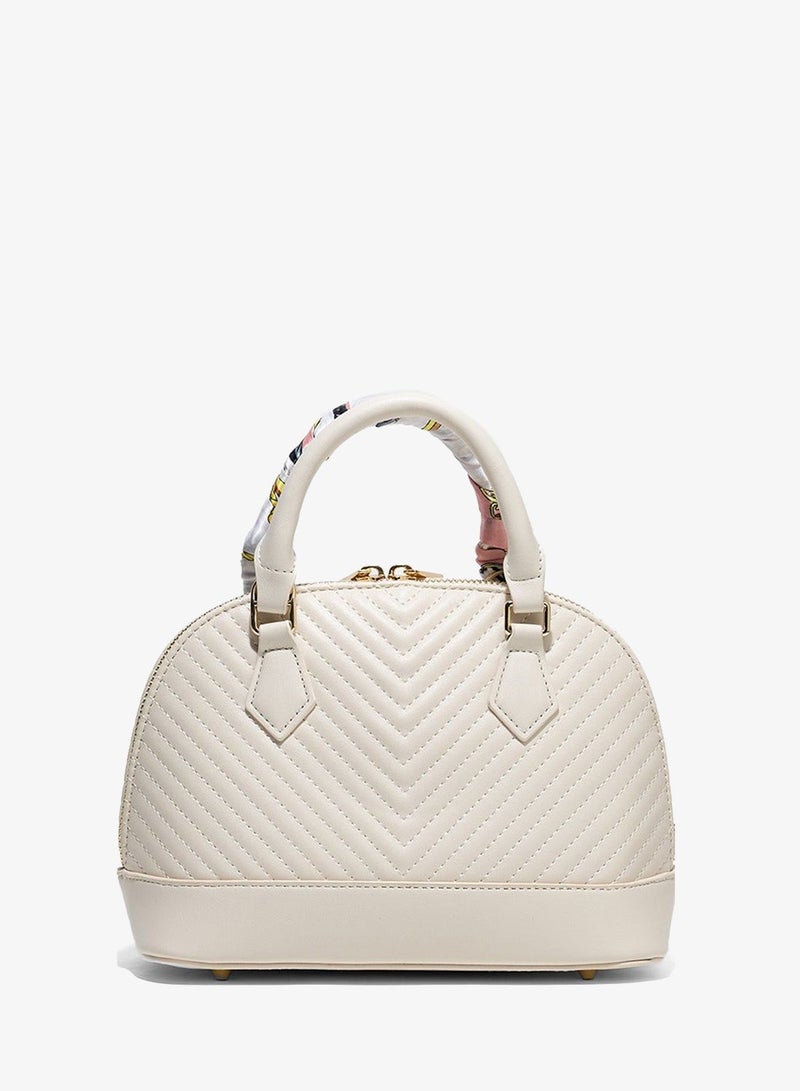 AMICA Junes Crossbody Bag - Ivory - Image 3