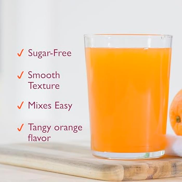 Metamucil 4-in-1 Psyllium Husk Fiber Supplement, Sugar-Free, 72 teaspoons, Orange Flavored, Daily Fiber Powder for Digestive Health, made with Plant-Based Psyllium Husk Fiber - Image 5