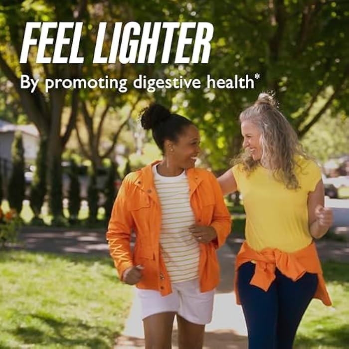 Metamucil 4-in-1 Psyllium Husk Fiber Supplement, Sugar-Free, 72 teaspoons, Orange Flavored, Daily Fiber Powder for Digestive Health, made with Plant-Based Psyllium Husk Fiber - Image 2