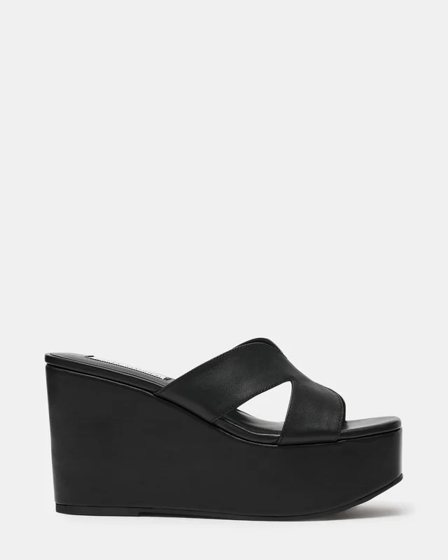 ستيف مادن Justice 2.0 Open Toe Wedge Sandals